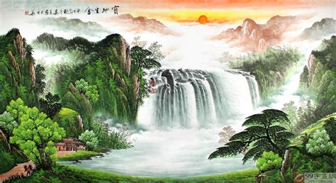 山水畫壁紙(山水畫壁紙手機(jī)壁紙高清)縮略圖