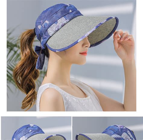 太陽帽子女夏季遮陽帽防曬(遮陽帽女士太陽帽防曬最新款)縮略圖