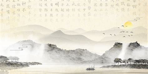山水畫題款詩句(寓意好的山水畫題款)縮略圖