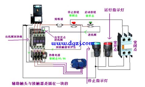 繼電器與接觸器實物接線圖,繼電器與接觸器接線圖縮略圖