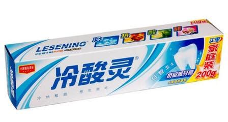 冷酸靈牙膏的作用與功效,冷酸靈牙膏的作用與功效和副作用縮略圖
