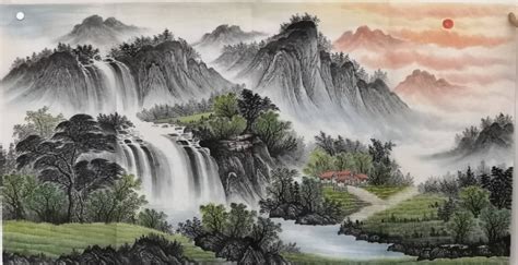 山水畫(山水畫圖片大全)縮略圖
