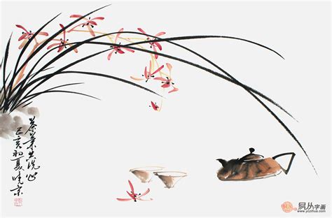 水墨畫(huà)蘭花(水墨畫(huà)蘭花圖片)縮略圖