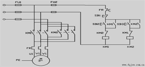 電機(jī)正反轉(zhuǎn)控制電路圖及實(shí)物接線圖,電機(jī)正反轉(zhuǎn)控制電路圖及實(shí)物接線圖視頻縮略圖
